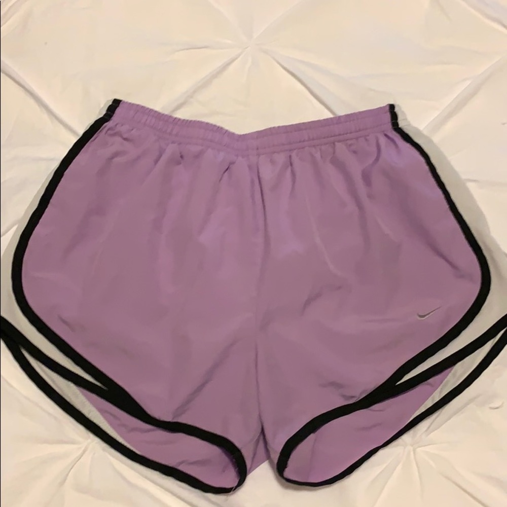 Lavender Nike Tempos running shorts🏃🏼‍♀️